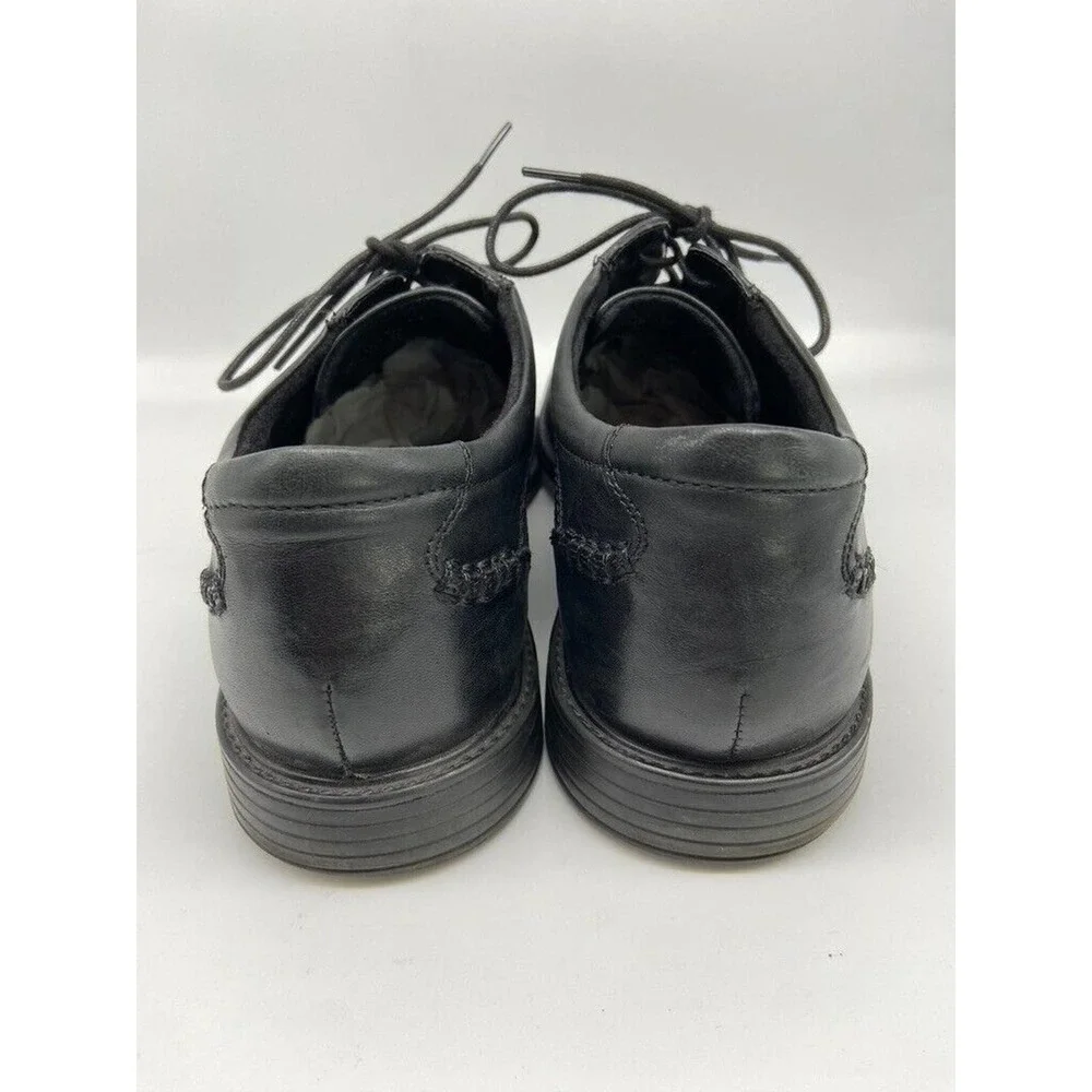 Clarks Shoes Mens Sz 11.5M Hommes Black‎ Leather Smart Extralight